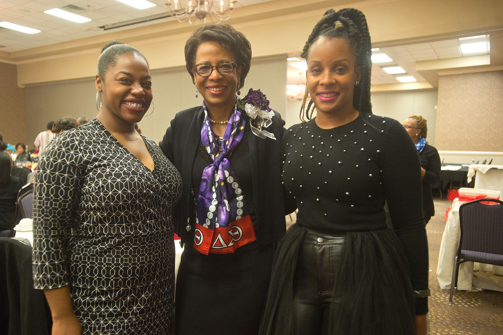 Nikki Gibson, Cheryl Jackson, Chyna Hawkins